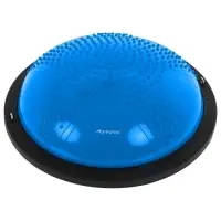 Полусфера BOSU гимнастическая ONLYTOP, массажная, с насосом, 58&times;25 см, синяя
