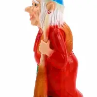 Садовая фигура из гипса &laquo;Бабка-Ёжка стоя&raquo;, 33&times;35&times;65 см, МИКС