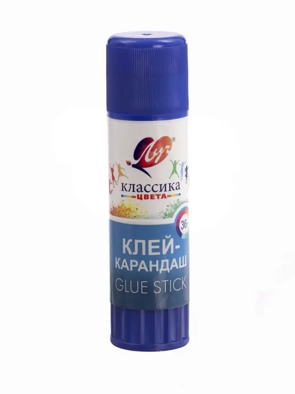 Клей-карандаш PVP 36 г Луч &laquo;Классика&raquo;