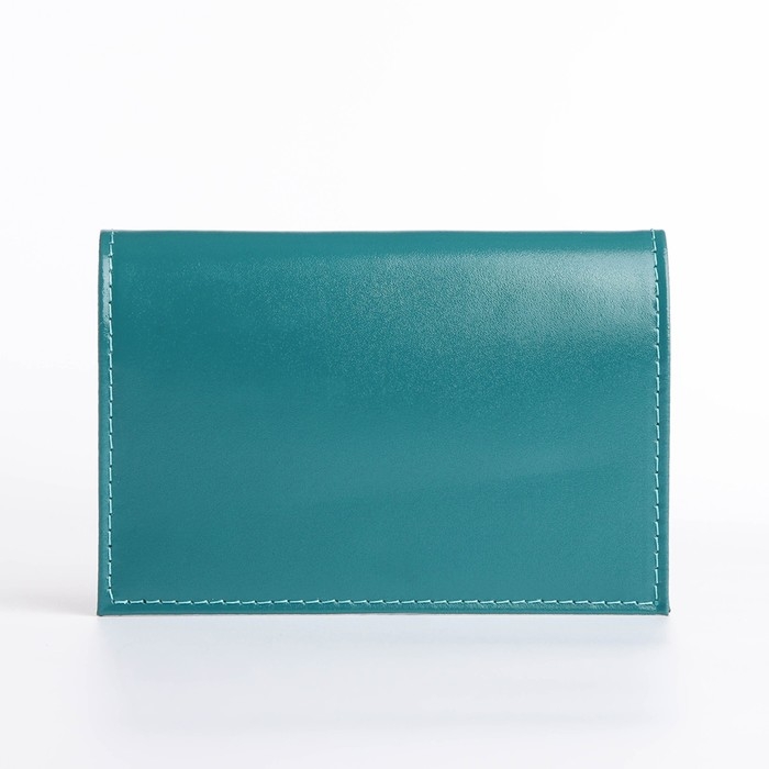 Обложка для паспорта, цвет бирюзовый Обложка для паспорта, цвет бирюзовый