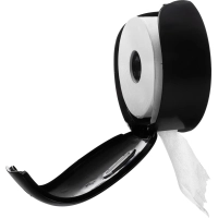 Диспенсер для туалетной бумаги рул Luscan Prof Etalon черный 151065