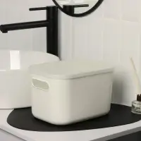 Контейнер для хранения с крышкой LaDom &laquo;Лёгкость&raquo;, 25.7&times;18&times;16 см, белый