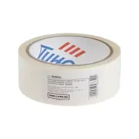 Лента двусторонняя ТУНДРА, полипропиленовая, прозрачная основа, 90 мкм, 36 мм &times; 10 м