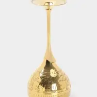 Бокал для вина, 20&times;9&times;9 &plusmn; 1 см, латунь