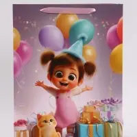 Пакет подарочный &laquo;Радость&raquo;, 31&times;40&times;11.5 см