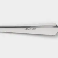 Ложка для коктейля, длина 19.7 см, толщина 1.5 мм, упрощённой обработки, цвет серебряный