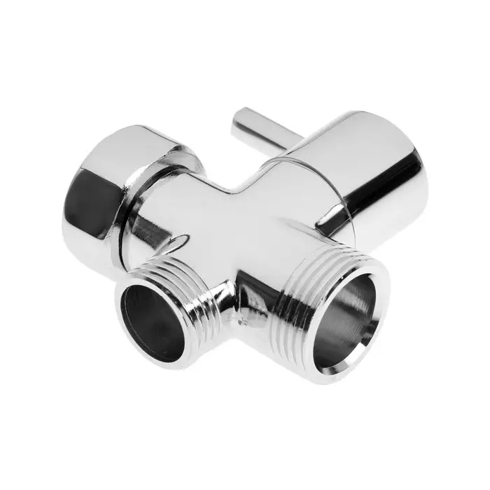 Дивертор ZEIN Z745, для смесителя, корпус латунь, цвет хром