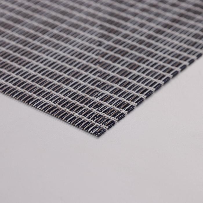 Салфетка сервировочная на стол «Ромбы», 45×30 см, цвет синий