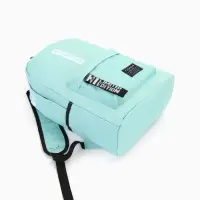 Рюкзак молодёжный на молнии, с карманами, размер 27&times;10&times;37.5 см, мятный