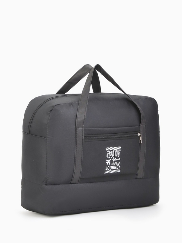 Сумка дорожная на молнии, чёрная Сумка дорожная на молнии, чёрная