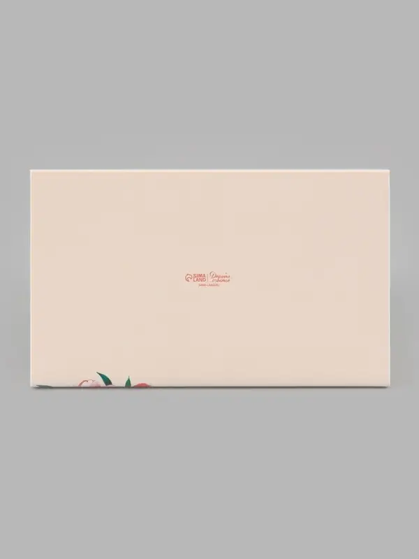 Коробка складная с окном,"С любовью",  25 х 15 х 7 см