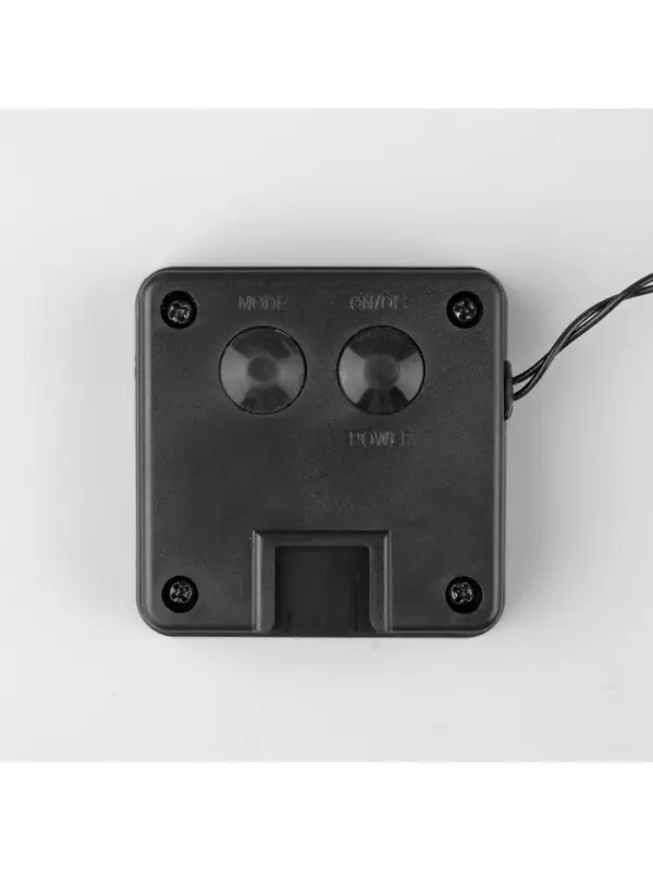 Гирлянда &laquo;Нить&raquo;, 4.5 м, уличная, с насадками &laquo;Цветок&raquo;, IP44, 30 LED, 2 режима, солнечная батарея, тёмная нить, свечение мульти