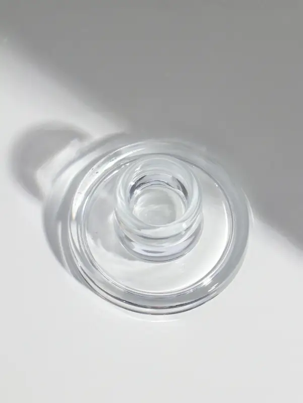 Подсвечник стекло на 1 свечу "Тео" прозрачный d=2,5 см 6,5х6,5х3,5 см