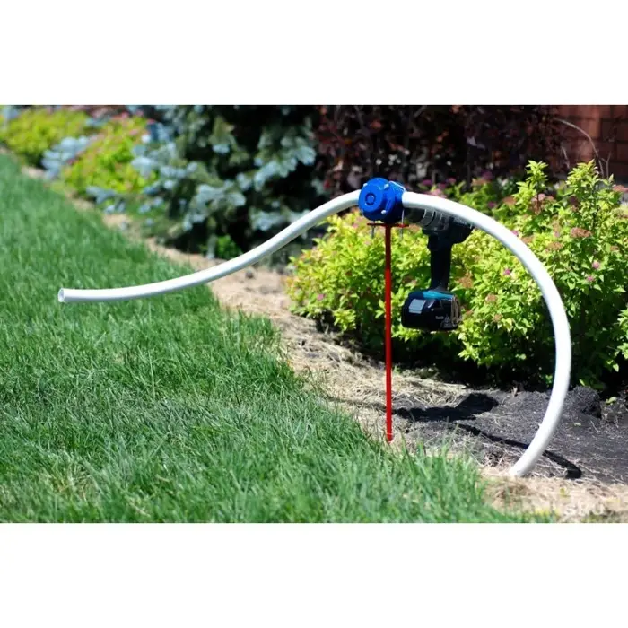 Насадка-насос для шуруповерта ТУНДРА, шестигранный хвостовик, наружный диаметр 18.7 мм