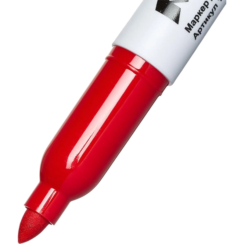 Маркер для белых досок КОМУС BY2304 красный 2-5мм