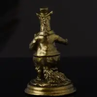 Фигура "Конь на пьедестале" 10 см, латунь