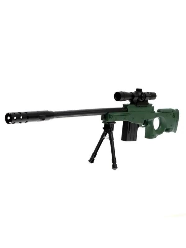 Снайперская винтовка AWM, стреляет гелевыми пулями