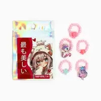 Кольца детские с бусинами &laquo;Аниме&raquo;, 1.5 см