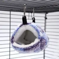 Домик для грызунов, "Сердце" фиолетовый флис Домик для грызунов, "Сердце" фиолетовый флис