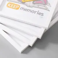 Набор фоторамок для фото 21&times;30 см Keep memories &laquo;Формат&raquo;, 4 шт., белый, (пластиковый экран)
