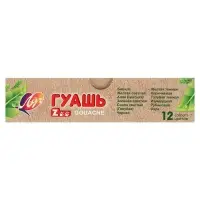 Гуашь 12 цветов &times; 15 мл ZOO