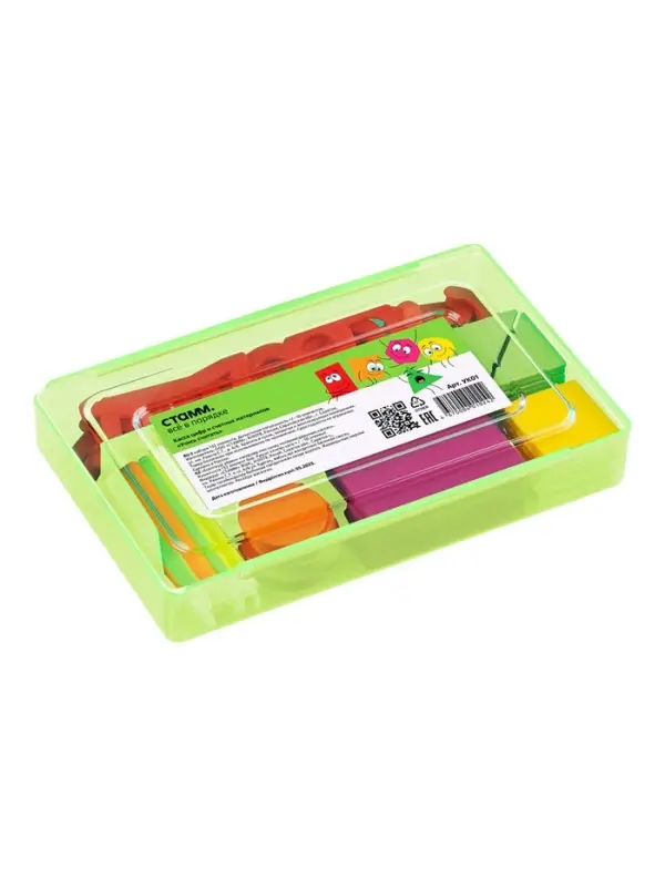 Касса счётных материалов &laquo;Учись считать&raquo;, 132 штуки, МИКС