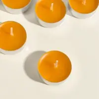 Набор свечей ароматических чайных &laquo;Мёд и молоко&raquo;, 9 шт.