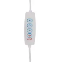 Комплект светильников для подсветки зеркала, 10 шт., контроллер, от USB, 3000 - 6500К, 3 режима свечения