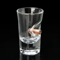 Стопка с пулей &laquo;Непробиваемая&raquo;, в коробке, 40 мл