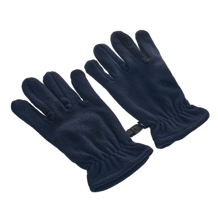 Перчатки флисовые, цвет синий, размер L-XL Перчатки флисовые, цвет синий, размер L-XL