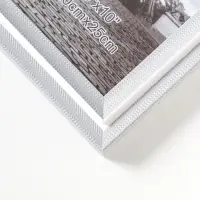 Фоторамка пластик 20х25 см "Остин" бело-серый 23,5х18,5х1,5 см