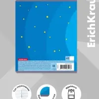 Тетрадь для записи иностранных слов, 48 листов, в линейку, ErichKrause Friendship, три столбца: слово, транскрипция, перевод, МИКС