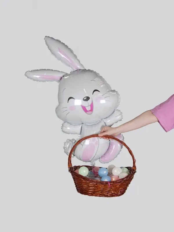Воздушный шар фольгированный 44" &laquo;Зайка&raquo;, фигура