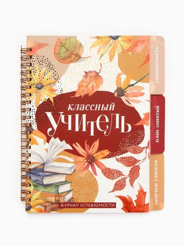Журнал успеваемости на год, А5, 80 л., мягкая обложка &laquo;Классный учитель&raquo;