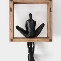 Сувенир &laquo;Опора&raquo;, 24&times;14&times;45 см, полимерная смола, манговое дерево