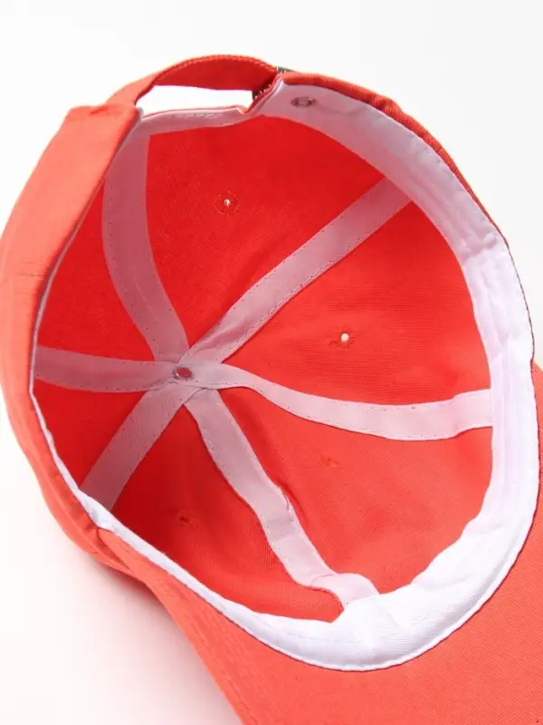 Кепка однотонная MINAKU, оранжевая, размер 58