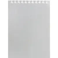 Блокнот BG &laquo;Для конференций&raquo;, А6, 60 листов, на гребне, обложка из мелованного картона, серый