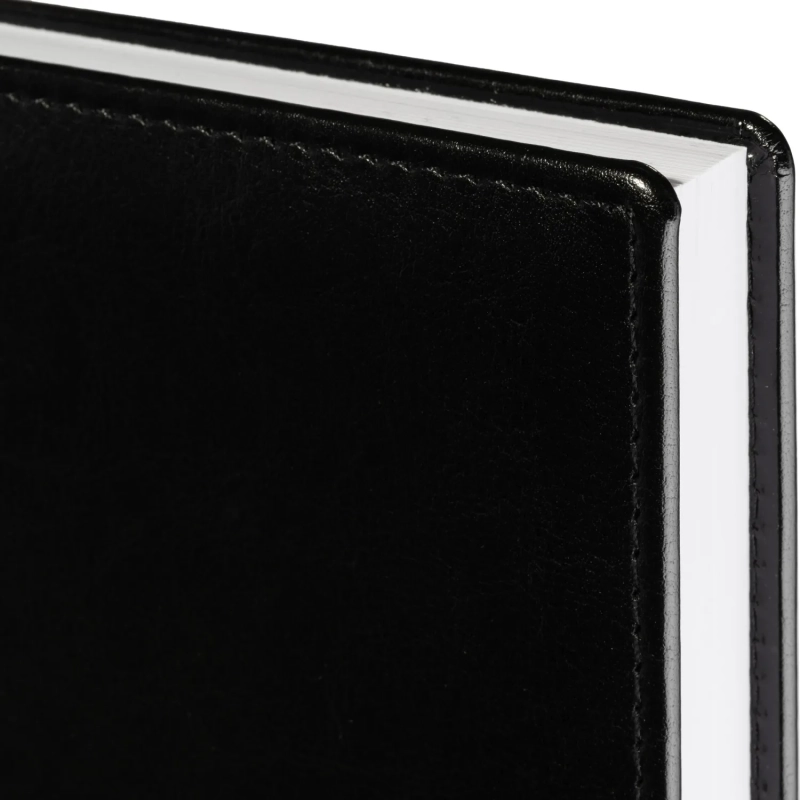 Ежедневник недатированный черный, А5,148x218, 352стр, Agenda