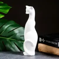 Фигурка гипс &laquo;Кошка сидит&raquo;, 20&times;7&times;7 см