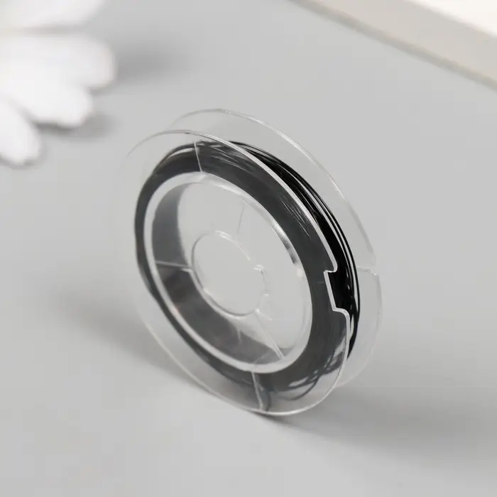 Проволока для бисера 0.3 мм, чёрный, 10 м Проволока для бисера 0.3 мм, чёрный, 10 м