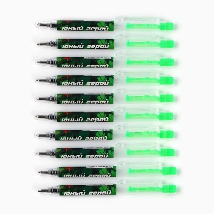 Ручка шариковая, мини автоматическая, синяя паста «Юный герой» Ручка шариковая, мини автоматическая, синяя паста «Юный герой»