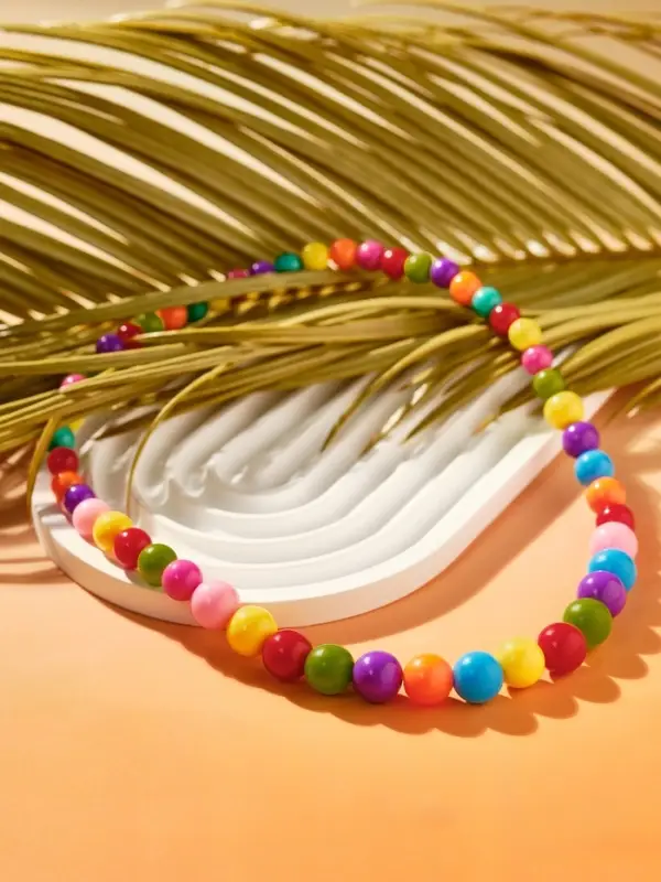 Бусы детские &laquo;Выбражулька. Шарики&raquo;, d=22.5 см, разноцветные