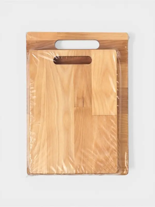 Набор разделочных досок, 2 шт., 24&times;17 см, 20.5&times;14.5 см, дерево берёза, пропитаны минеральным маслом