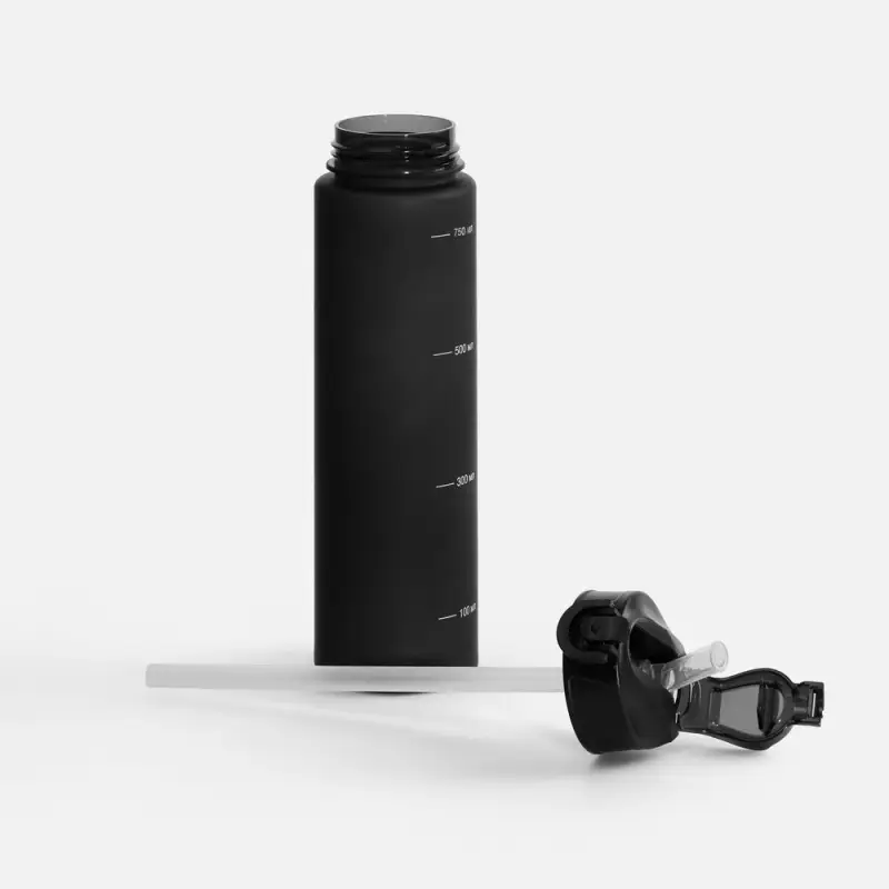 Набор спортивных бутылок Aquapack, черный Набор спортивных бутылок Aquapack, черный