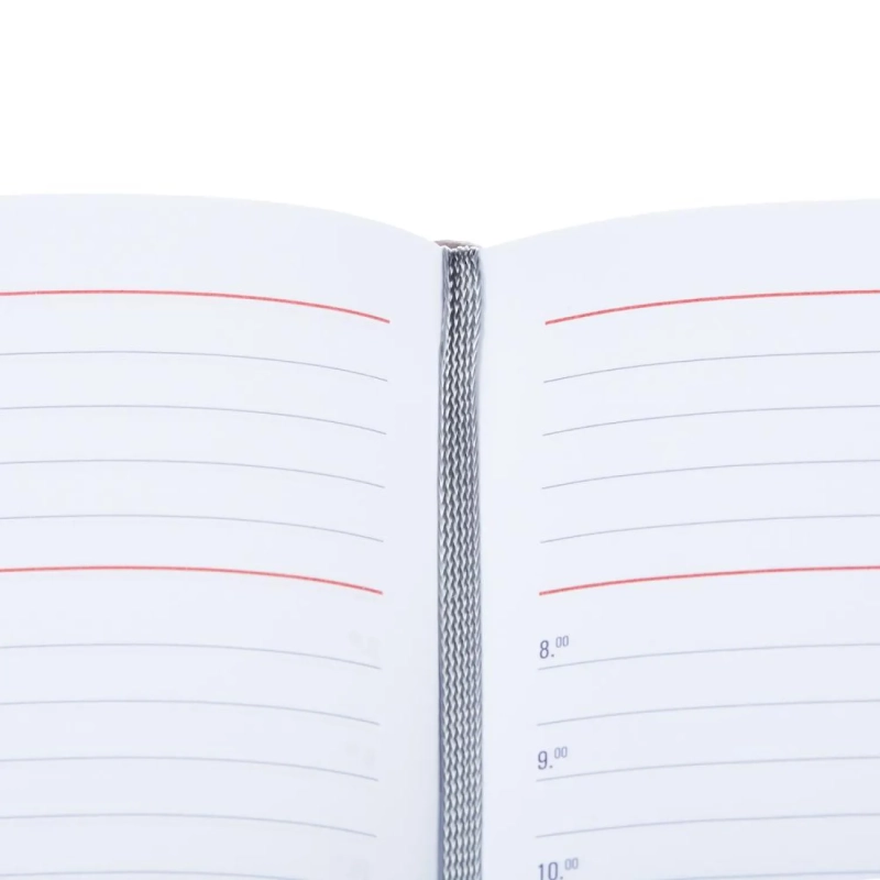 Ежедневник недатированный синий,А5,143х210мм,180л,ATTACHE MAGNET