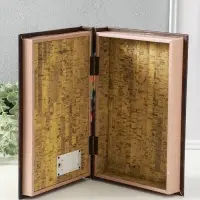 Шкатулка - книга световая &laquo;Малыш и кот наблюдают за салютом&raquo;, 28&times;19&times;6 см