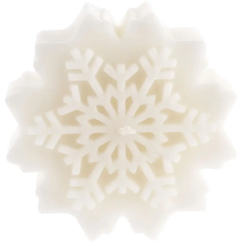 Свеча Snowflame 1, белая, 8 см Свеча Snowflame 1, белая, 8 см