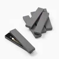 Набор коробочек подарочных 6 шт. под браслет/цепочку &laquo;Блеск&raquo;, 21&times;4 см, цв чёрный (7892893)   1096359