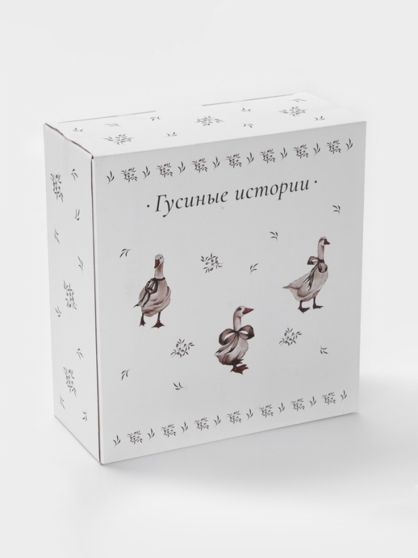 Блинница Доляна «Гуси» d=23, доломит, белая, серая Блинница Доляна «Гуси» d=23, доломит, белая, серая