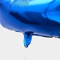 Воздушный шар фольгированный 40" &laquo;Цифра 2&raquo;, темно-синий